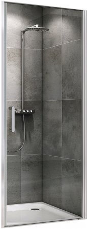 Душевая дверь Abber Sonnenstrand 100 AG04100 профиль Хром стекло прозрачное 