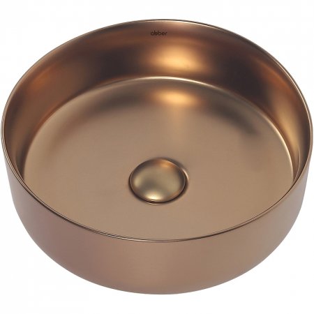 Раковина-чаша Abber Bequem 36 AC2108MRG Розовое золото матовое 