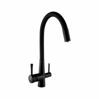 Смеситель для кухни FASHUN A4362-7, чёрный