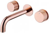 Смеситель для раковины Abber Wasser Kreis AF81122RG Розовое золото