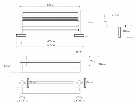 Полка Bemeta Beta 132205072 
