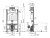 Система инсталляции для унитазов AlcaPlast Sadromodul AM118/1000 