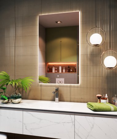 Зеркало VIGO Quadro z.QUA.60.Classic, 60 см 