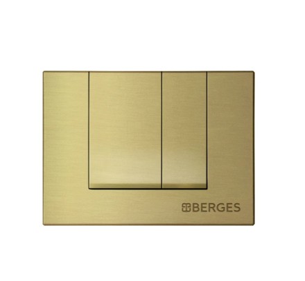 Кнопка смыва Berges Novum S8 бронза 