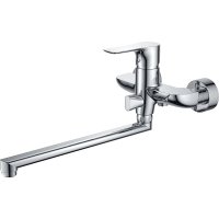 Смеситель однорычажный для ванны длинный излив 40F HAIBA CRON CN22172