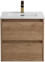 Тумба с раковиной BelBagno KRAFT-500-2C-SO-RNN Rovere Nebrasca Nature