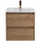 Тумба с раковиной BelBagno KRAFT-500-2C-SO-RNN Rovere Nebrasca Nature