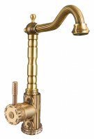Смеситель для кухонной мойки Zorg Antic A 109K-BR