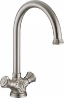 Смеситель Zorg Antic A 4002K-SL для кухонной мойки