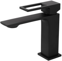 Смеситель для раковины BelBagno Luce LUC-LVM-NERO Черный матовый Смеситель для раковины BelBagno Luce LUC-LVM-NERO Черный матовый