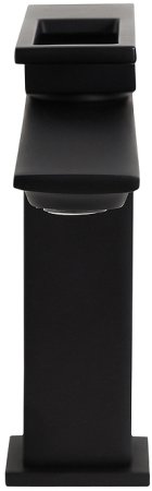 Смеситель для раковины BelBagno Luce LUC-LVM-NERO Черный матовый 