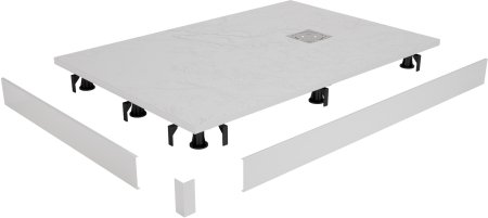 Душевой поддон прямоугольный RGW ST-W Белый (Комплект)  700x1700 