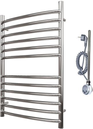 Полотенцесушитель электрический Point Альфа PN05158SE П12 500x800 левый/правый, хром 