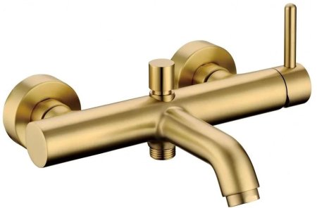 Смеситель для ванны Grocenberg GB8099MG, матовое золото 