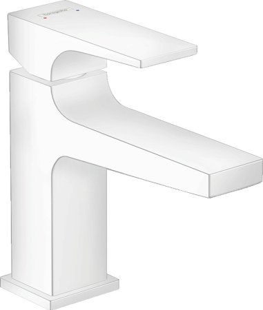 Смеситель Hansgrohe Metropol 32500700 для раковины, белый матовый 