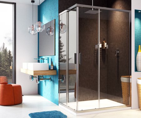 Душевой уголок WasserKRAFT Lippe 45S07 1200х900х1900 прозрачное стекло 