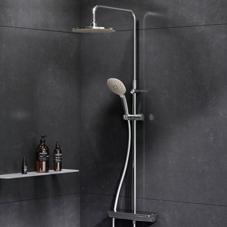 Душевая система AM.PM Spirit V2.0 F0770A400 с термостатом Хром 