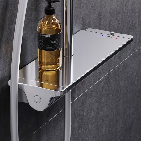 Душевая система AM.PM Spirit V2.0 F0770A400 с термостатом Хром 