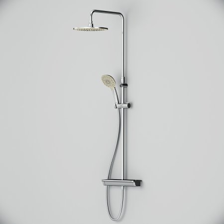 Душевая система AM.PM Spirit V2.0 F0770A400 с термостатом Хром 
