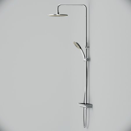 Душевая система AM.PM Spirit V2.0 F0770A400 с термостатом Хром 