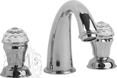 Смеситель Migliore Korona Swarovski ML.KRN-4712 Cr для раковины 