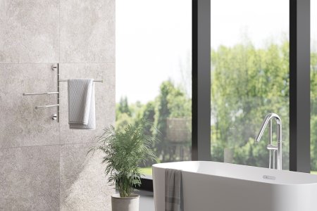 Электрический полотенцесушитель Сунержа Триада 540х585 31-0822-0540 Черный матовый 