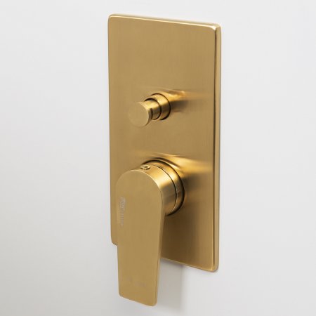 Душевой комплект WasserKRAFT A55201 золото матовое 