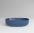 Раковина-чаша Plumberia Selection VELOMA OVAL BDT 48x12.5x38 Blu Denim 