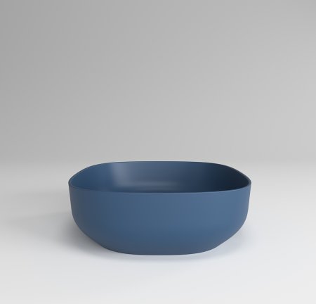 Раковина-чаша Plumberia Selection VELOMA OVAL BDT 48x12.5x38 Blu Denim 