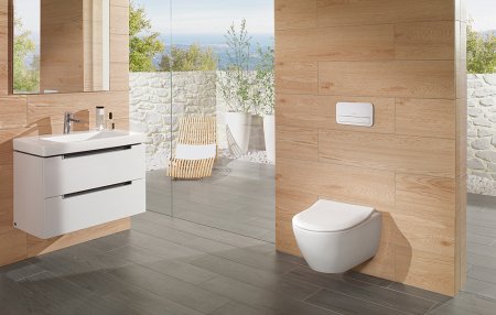 Унитаз подвесной Villeroy & Boch Subway 2.0 5614R201 безободковый, альпийский белый 