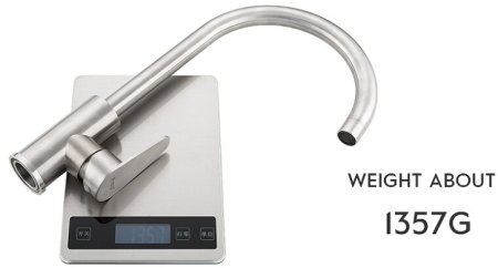 Смеситель для кухни Frap H48 F4048 Сатин 