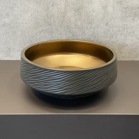 Раковина-чаша Comforty 43 J2091 00004139777 Черная Бронза 