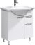 Тумба с раковиной Aqwella Эколайн 75 Eco-L.01.07 Белая 