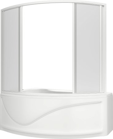 Акриловая ванна Bas Николь 170x100 см L с гидромассажем 