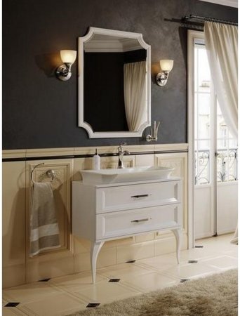 Зеркало Aqwella 5 Stars La Donna 72 LAD0207W Белый 