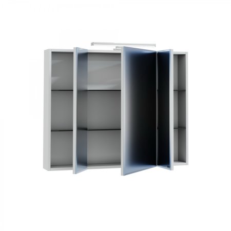 Зеркало-шкаф СаНта Стандарт 80 трельяж с подсветкой 