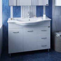 Тумба Санта Эльбрус 100 с умывальником Эльбрус 100