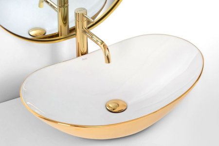 Раковина 62,5х36 см Rea Royal REA-U7808 