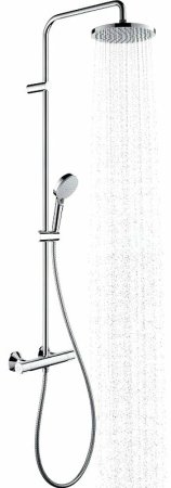 Душевая система Hansgrohe Vernis Blend Showerpipe 26276000 с термостатом Хром 