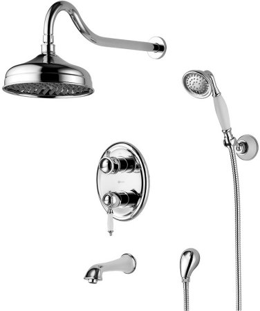 Душевая система Lemark Villa LM4822C Хром 