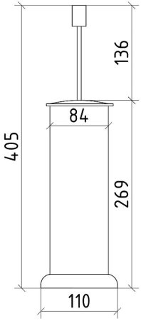 Ершик для унитаза Boheme Royal Cristal 10928-BR-B Бронза 