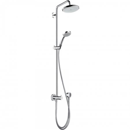 Душевая система Hansgrohe Croma Showerpipe Reno 27224000 без смесителя Хром 