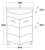Тумба с раковиной Onika Лайн 50.11 
