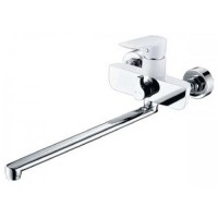 Смеситель для ванны Kaiser Atrio 60055 универсальный Хром Белый