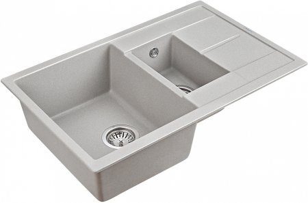 Мойка кухонная Paulmark Feste PM237850-GR серый 