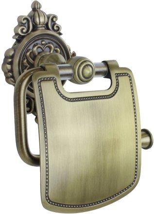 Держатель туалетной бумаги Bronze de Luxe Royal R25003 с крышкой Бронза 