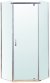 Душевой уголок Berges Solo Т 90х90 061105 профиль Хром сильвер стекло прозрачное 