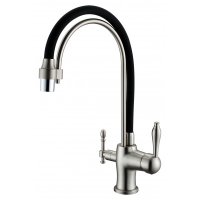 Смеситель для кухни Landberg LB 18091 Сатин Смеситель для кухни Landberg LB 18091 Сатин