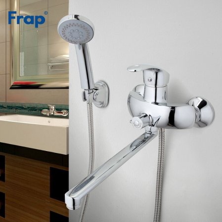 Смеситель для ванны Frap H21 F2221 универсальный Хром 