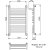 Полотенцесушитель водяной Ника Trapezium ЛТ г2 ВП 100х50 